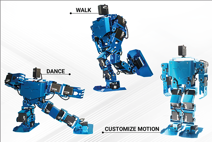 raspberry pi humanoid robot kit